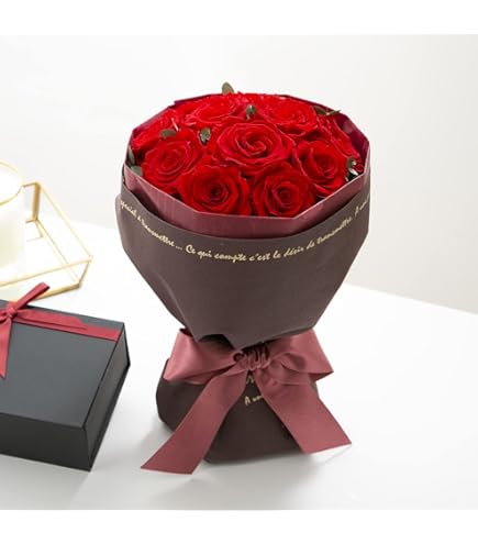 Amazon｜ROSEONLY プリザーブドフラワー ハニーラビットとデスティニー